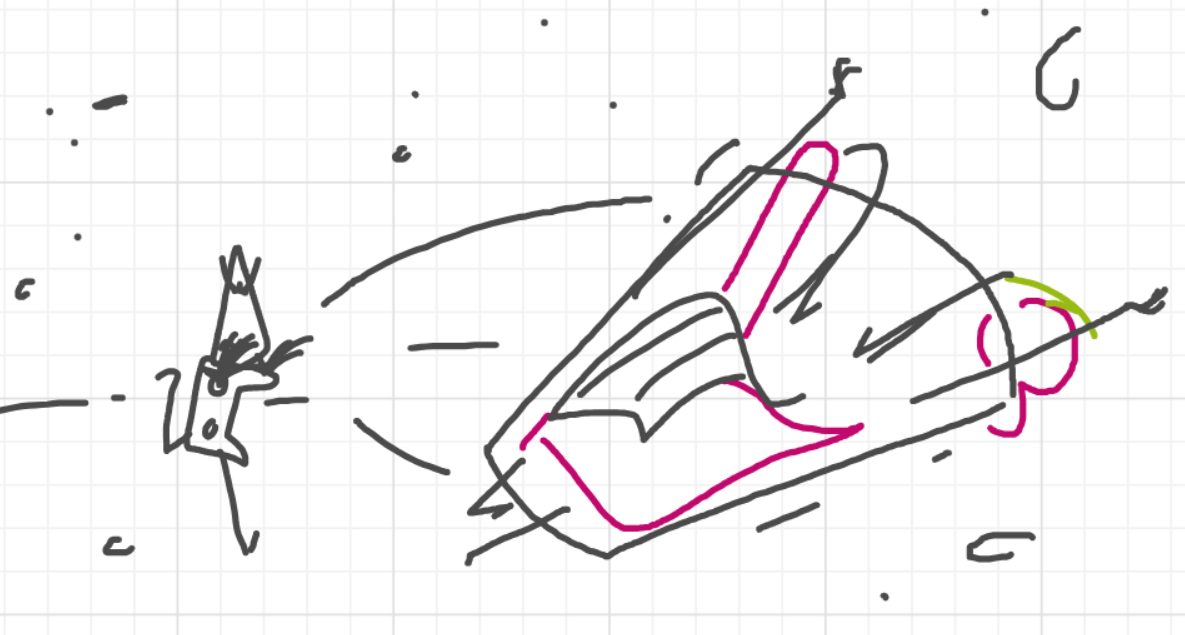 A panel from I've Been Everywhere, Man, episode nine of the Board Boards object show by Furretwalk/WalkingFurret.